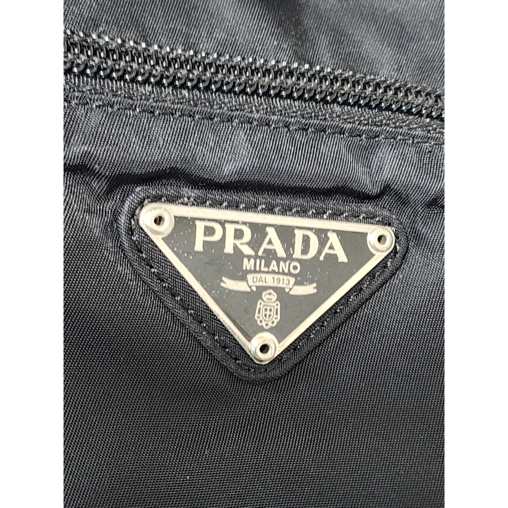 Prada Tessuto Messenger/Crossbody Bag Black - Picture 10 of 16